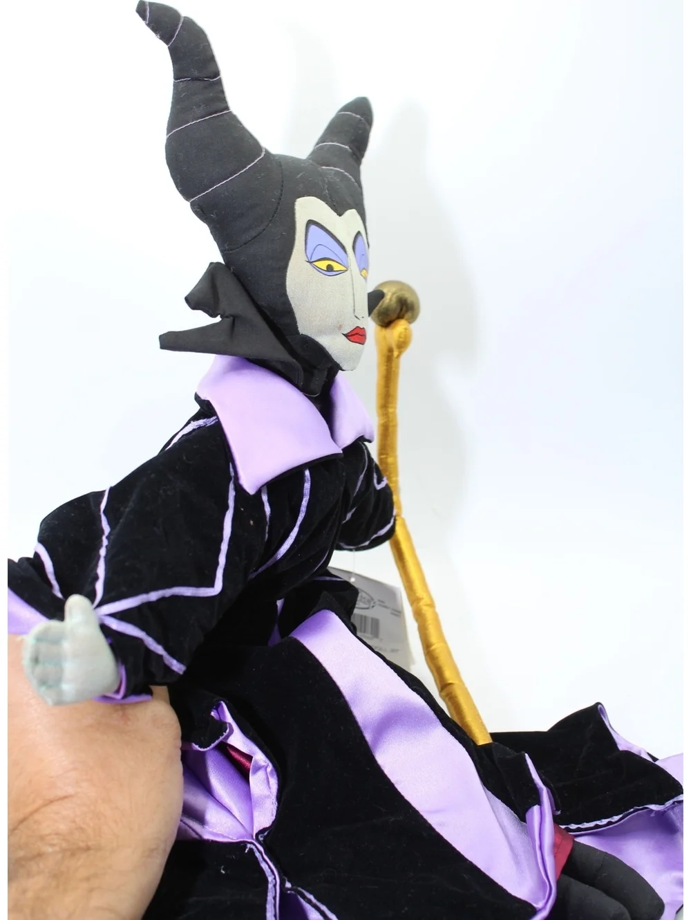 Vintage Disney MALEFICENT RAG DOLL 20